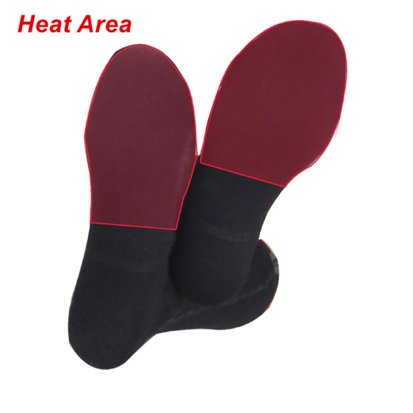 Носки с подогревом 1 пара 5 В USB углеродное волокно Электрический нагрев носки для