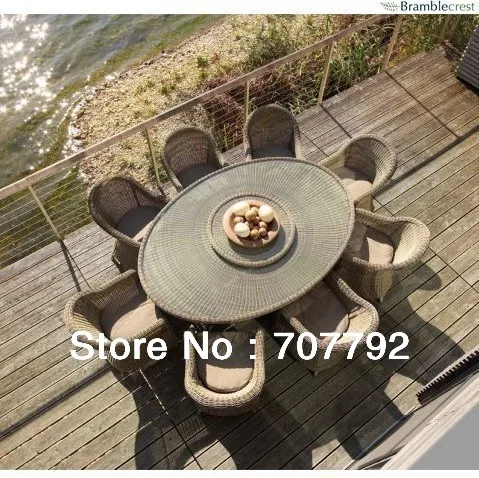 Искусственный ротанговый обеденный стол и стулья для продажи|table and chairs|outdoor restaurant