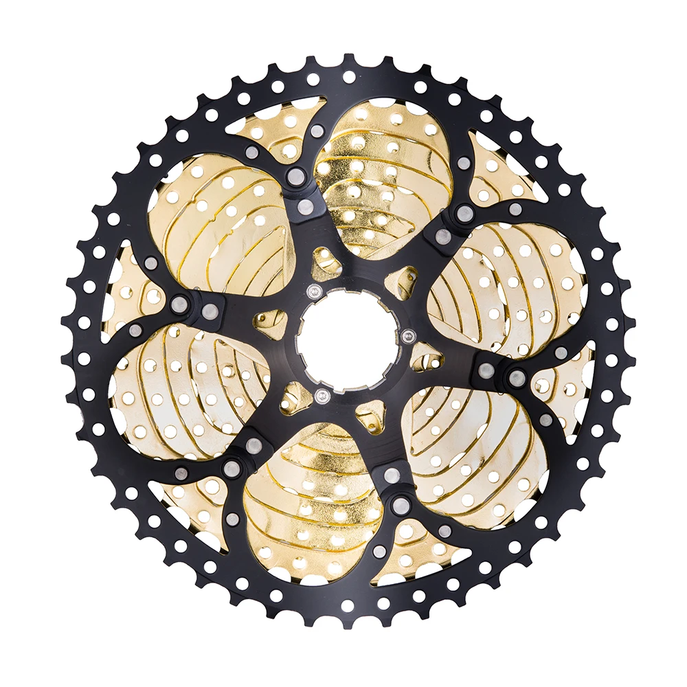 11s 46T SL L Black Gold MTB Mountain Bike Bicycle Parts 11 11v 22s Speed Freewheel Cassette for XT K7 X1 X01 GX NX 1X | Спорт и