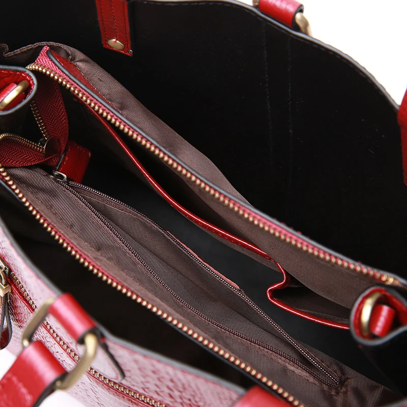 ESUFEIR женская сумка из натуральной кожи через плечо под змеиную кожу от известного