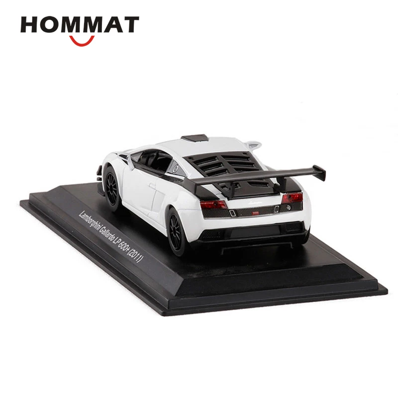 HOMMAT моделирования 1:43 Gallardo LP600 + 2011 Supercar модель автомобиля сплава литья под