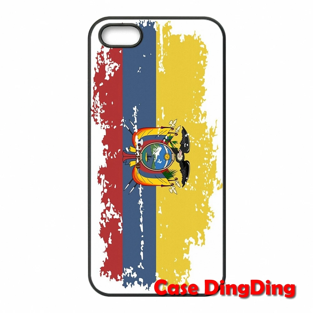 Для Moto X1 X2 G1 E1 Razr D1 D3 iPhone 4 4S 5 5C SE 6 S плюс iPod Touch эквадор флага телефон покрытия оптово