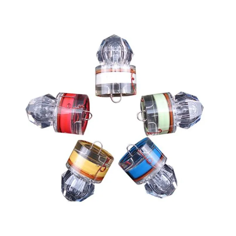 Новые мини алмазные светодиодные рыболовные приманки огни глубокая капля меч