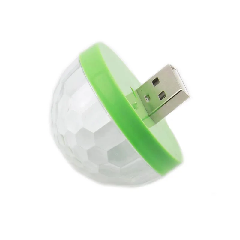 Портативный USB мини фонарь для дискотеки светодиодный Домашнего Караоке