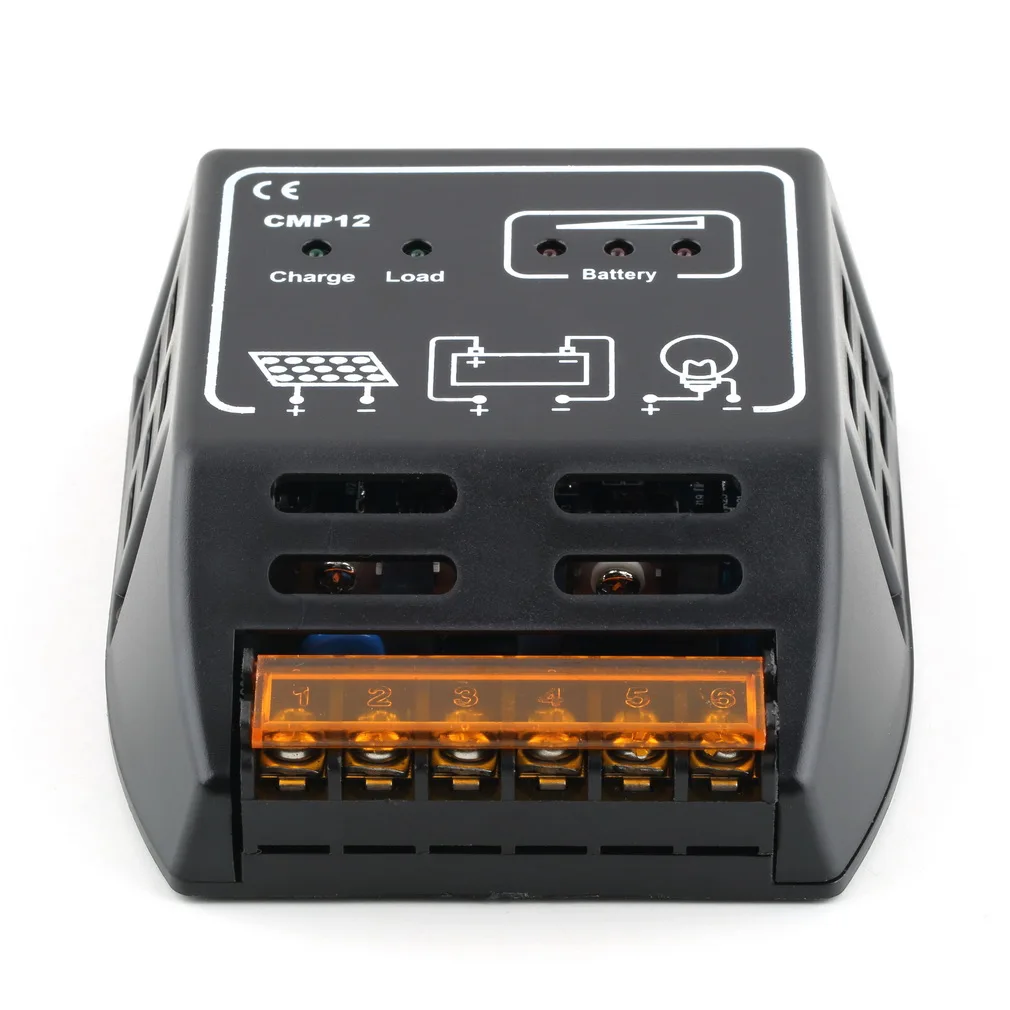 10A 12 V/24 V Солнечный контроллер зарядки панели Батарея регулятор надежную защиту |