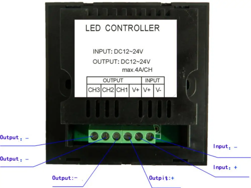 Бесплатная доставка Высокое качество LED Сенсорная панель диммер-цвет колеса |