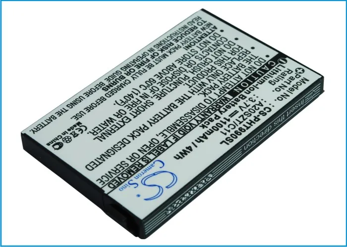 Высококачественный аккумулятор Cameron Sino 1100 мАч A20SZT/C11 для Philips 9 @ 9T 9A9T Xenium 9a9T |