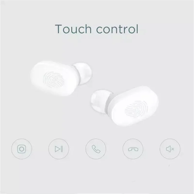 Xiaomi Mi AirDots Bluetooth наушники Молодежная версия Mijia TWS стерео Беспроводная гарнитура