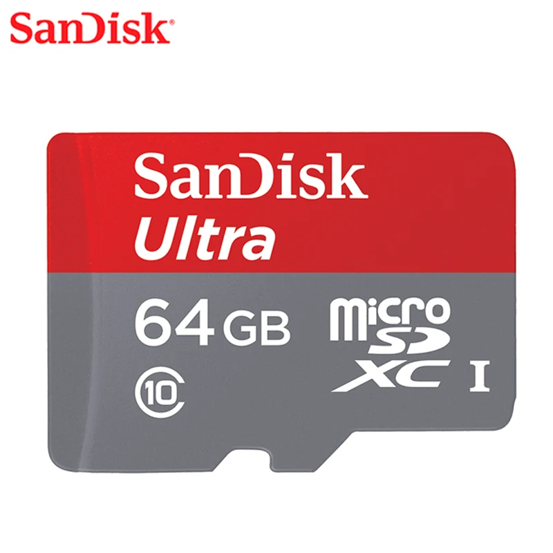 SanDisk ультра Оригинальная карта памяти 256 ГБ 128 Гб 64 SDXC 32 16 SDHC usb flash C10 micro sd TF карты