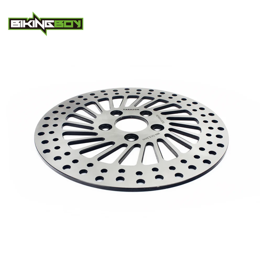 BIKINGBOY For Harley Sportster 883 1000 1100 1200 Dyna 1340 Super Glide / Low Rider Rear Brake Disc Disk Rotor | Автомобили и