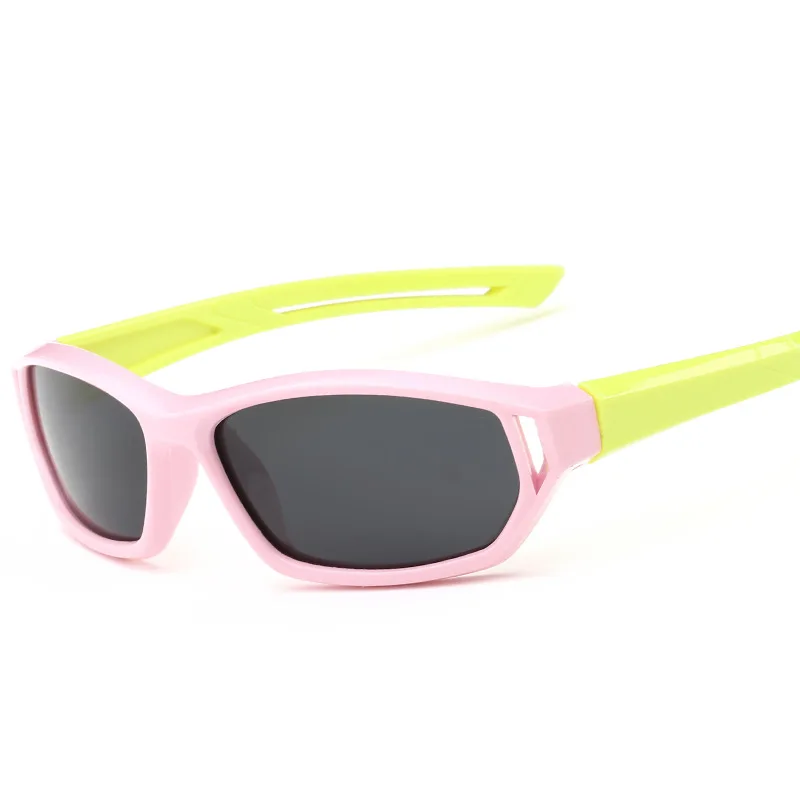 DIGUYAO Rubber Frame Polarized Kids Sunglasses Flexible Child Baby Safety Sun Glasses UV400 Eyewear Shades Infant oculos de sol |