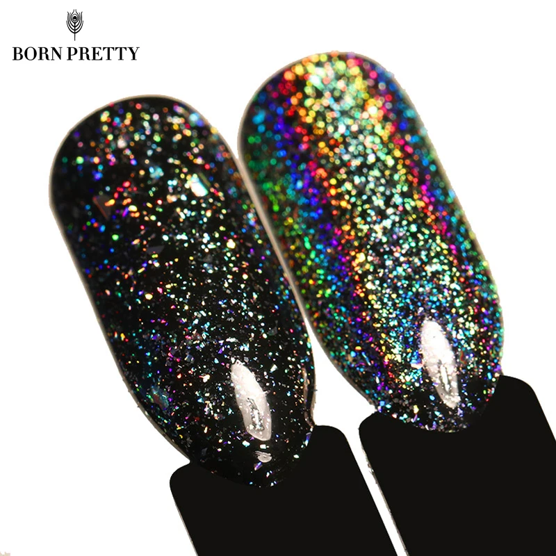 Блеск для ногтей BORN PRETTY 0 2 г/кор. Galaxy Holo яркие лазерные блестки нейл Арта