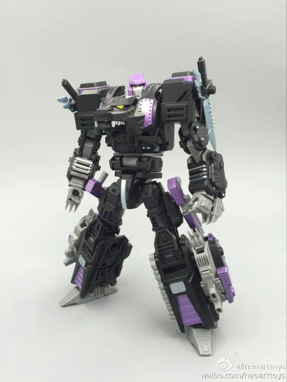 Comic Club neoart игрушки ko MMC Трансформация Робот темный черный Predaking Rampage