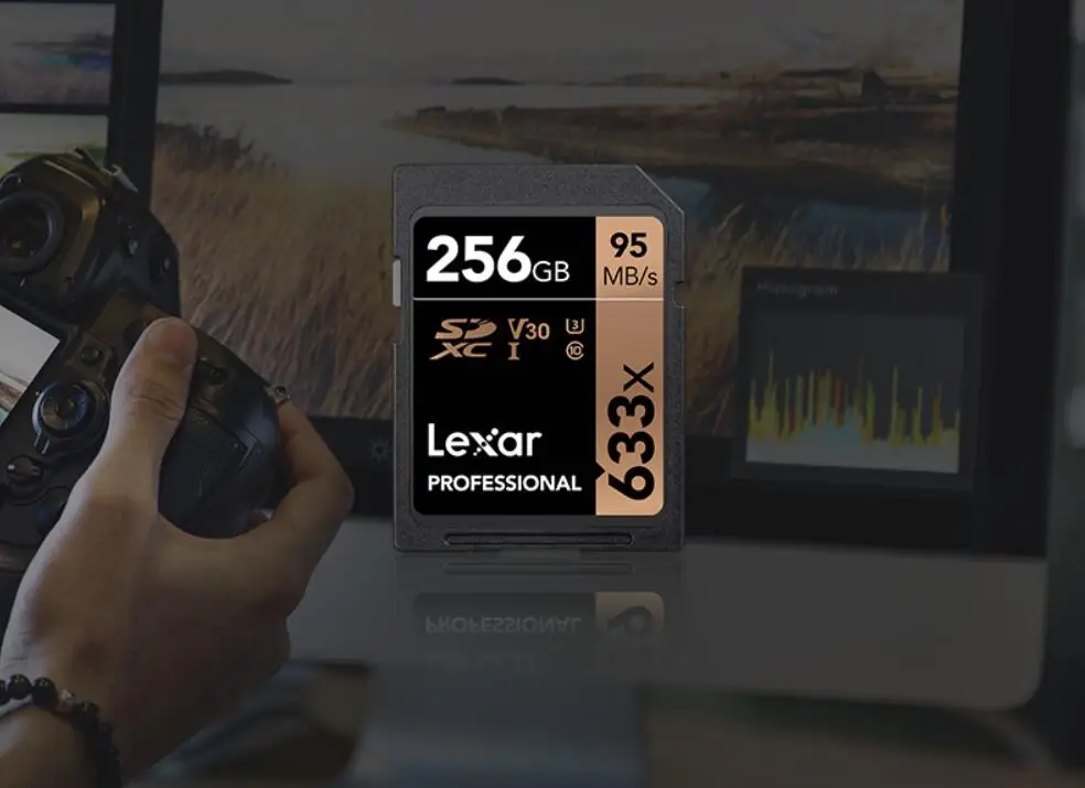 Lexar 633x SD SDXC карты памяти и ez Share кард-ридер USB 2,0 64 Гб Память 32 Гб UHS-I 512 Гб класс 10 256 ГБ V30 128 ГБ U3 карта