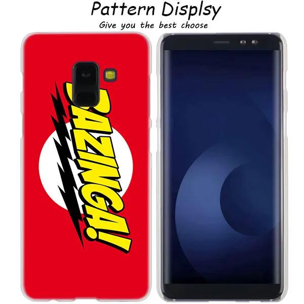 012 MLLSE Bazinga Теория Большого Взрыва ТВ-шоу чехол для Samsung Galaxy A6 A8 плюс A9 A7 A5 A6S A9Star Note9 8 5 - Цвет: 012