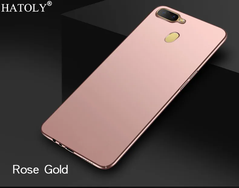 Чехол OPPO A7 чехол ультра тонкий корпус из поликарбоната бампер защитная твердая