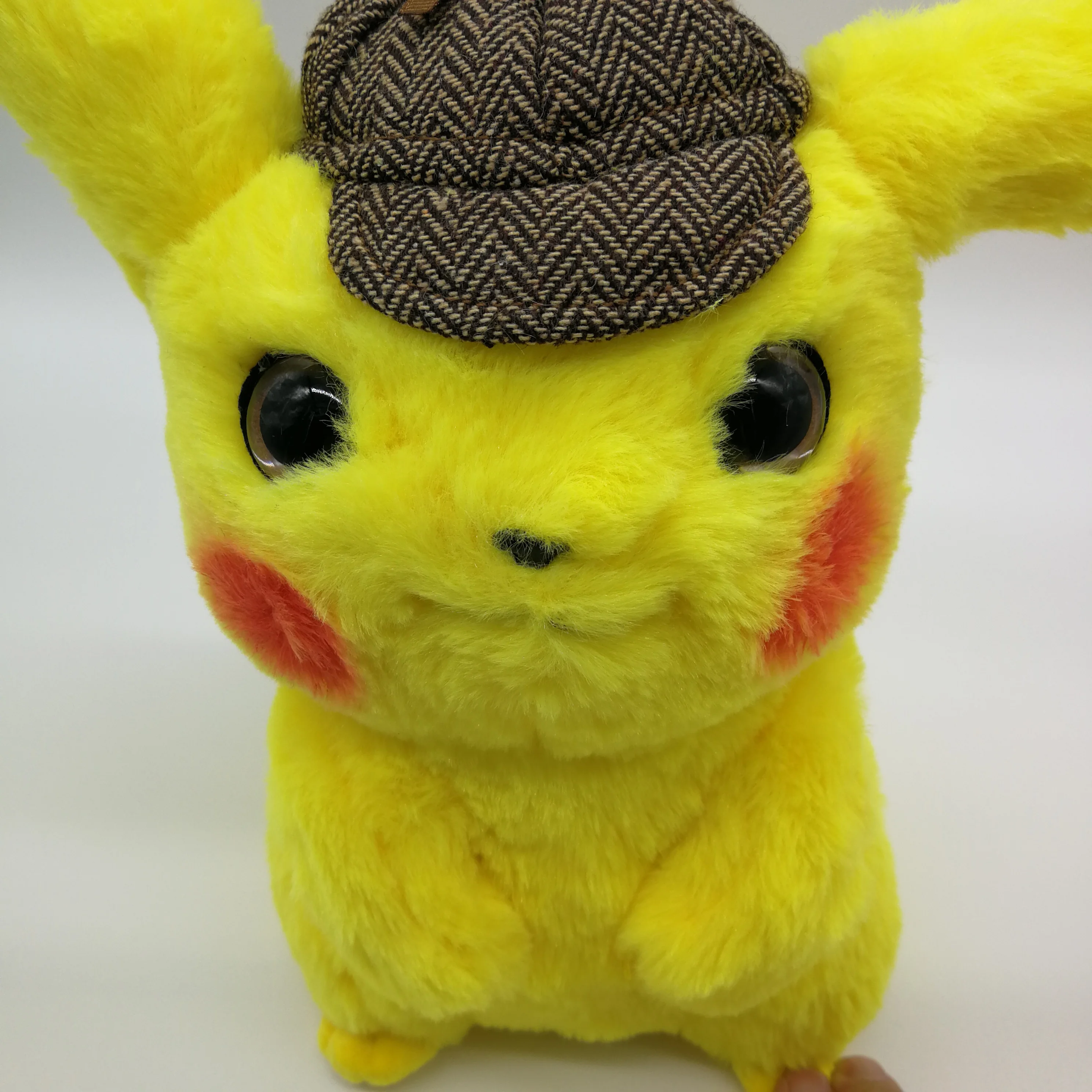 Японское аниме фильм высокое качество Пикачу детектива мягкие игрушки куклы