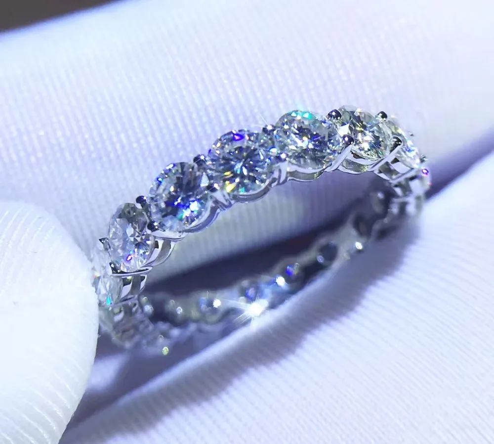 Женское кольцо из серебра 90% пробы с фианитом|wedding band|women wedding bandcircle ring |