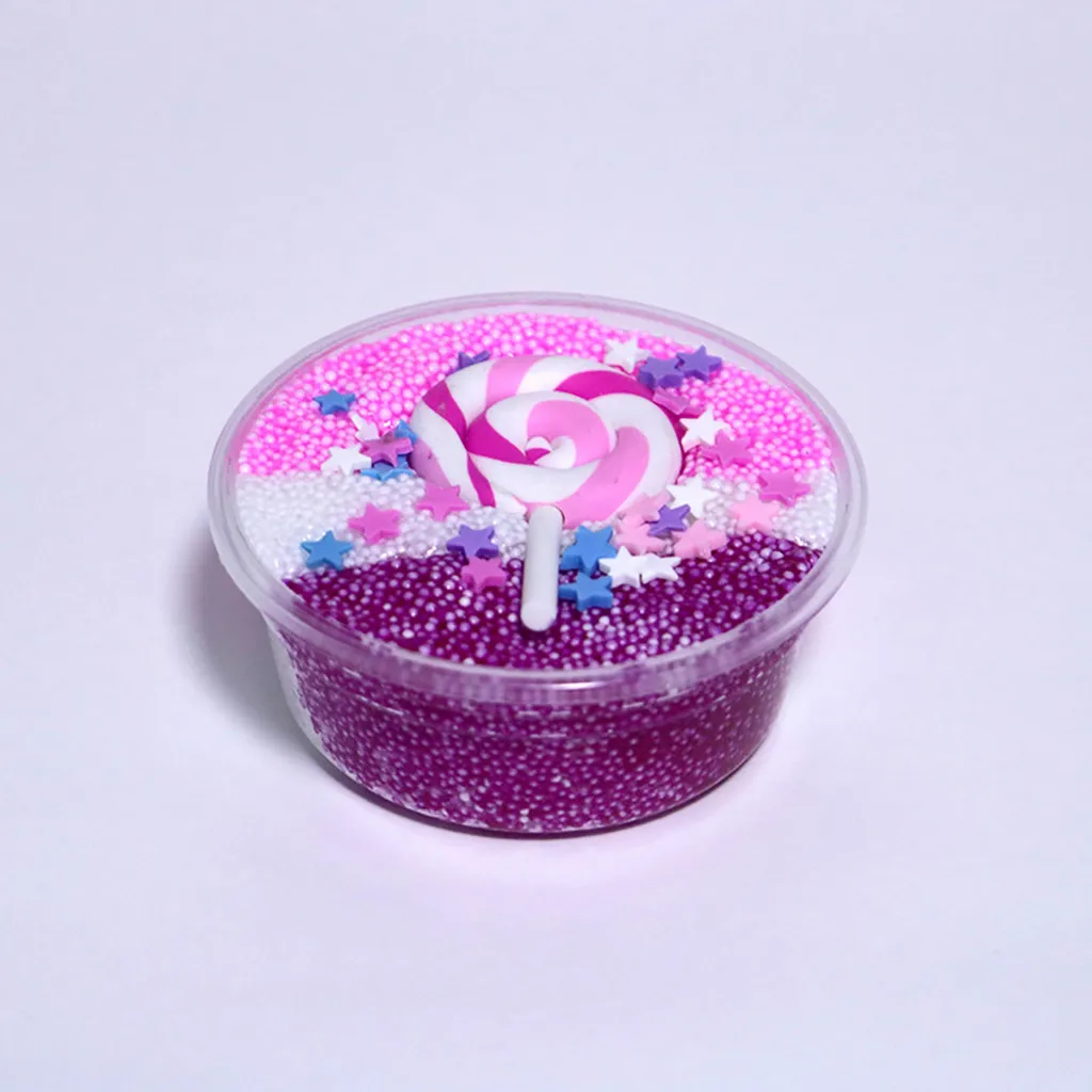 Модель глина смешивание облако слизь DIY мягкий хлопок ошламованная смесь