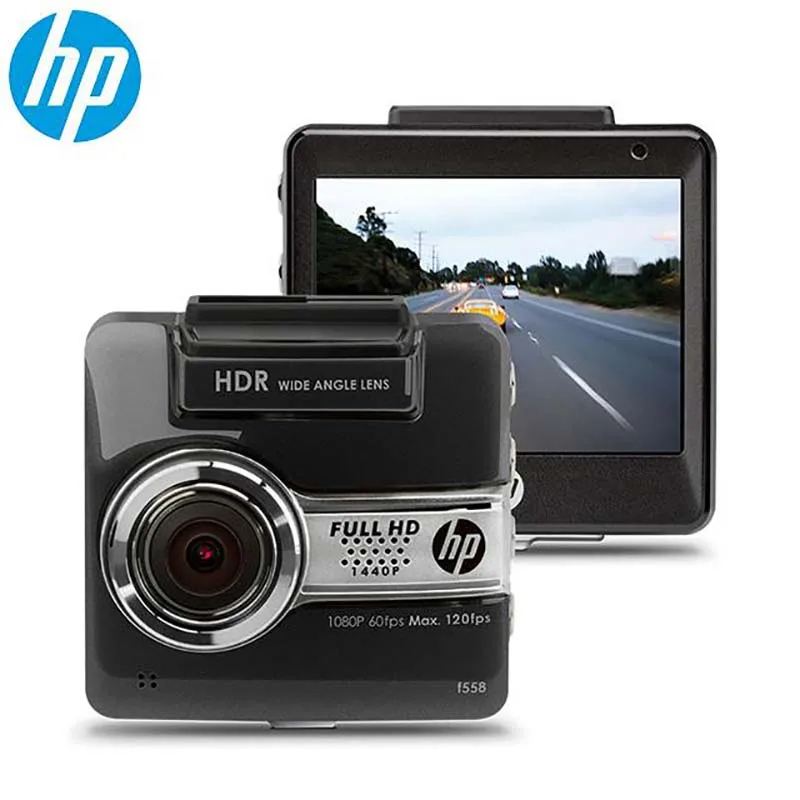 HP рекордер для вождения F558 HD 1440P ночное видение мини умная машина контроля