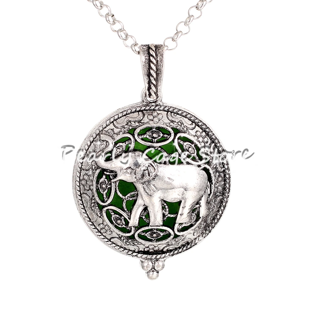 1 шт. арома-диффузор Lucky Elephant ожерелье с эфирным маслом магнитная застежка
