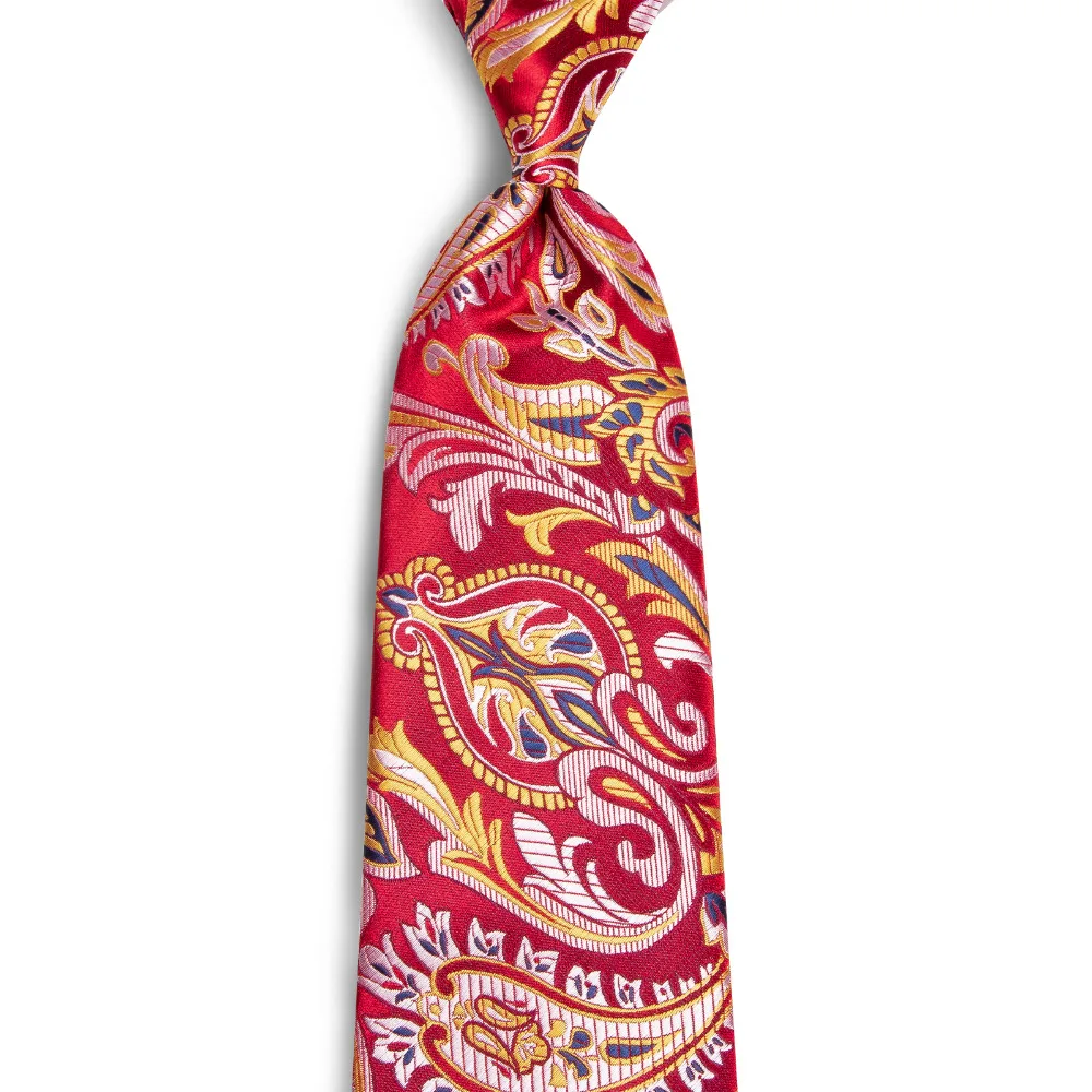 Мужские аксессуары 2018 галстуки в подарок для мужчин красный цветочный Забавный