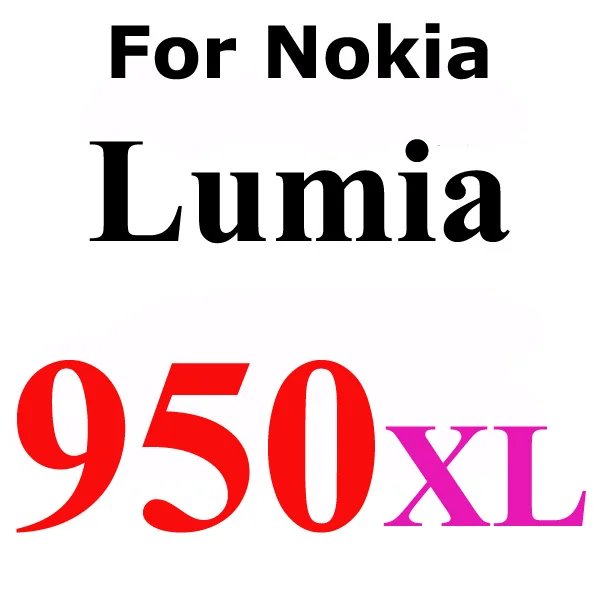 For Lumia 950XL GerTong закаленное Стекло чехол с подставкой и отделениями для карт для Nokia Lumia 530 532 535 540 550 630 640 XL 650 730 820 830 920 950 1020 1320 1520 крышка защитная пленка - Цвет: For Lumia 950XL