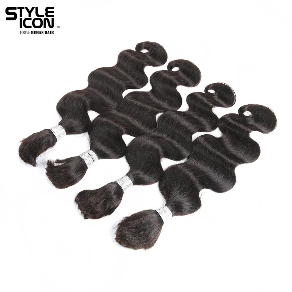 Styleicon Remy перуанские объемные волнистые волосы для наращивания человеческие