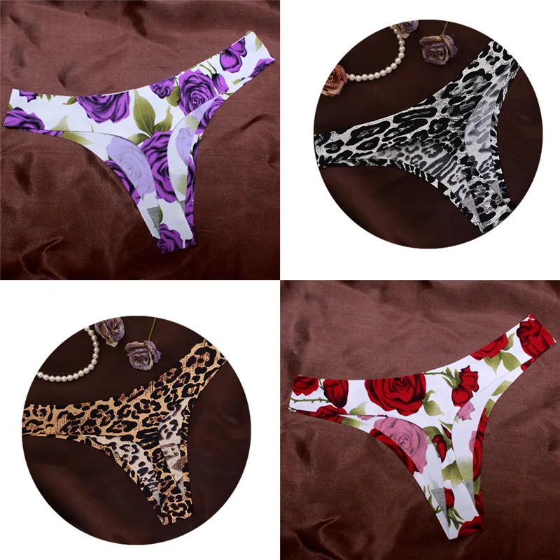 Женские хлопковые трусики стринги с заниженной талией бесшовные|tanga underwear|g string