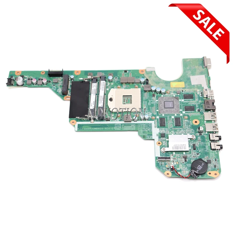 NOKOTION DA0R33MB6F1 681804 001 501 для hp павильон G4 2000 G6 Материнская плата ноутбука HM76 DDR3 7670
