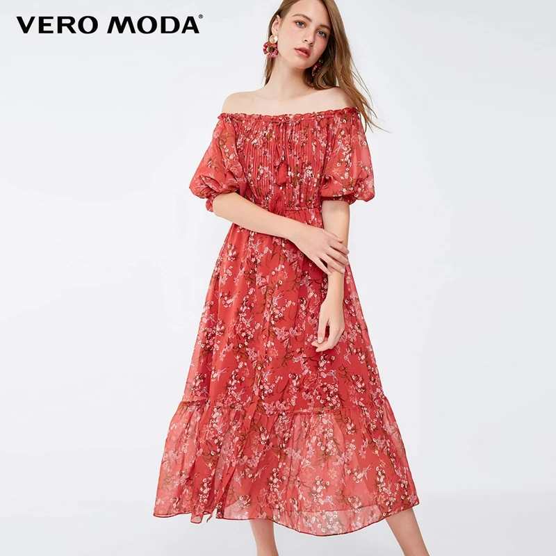 Платье с цветочным принтом Vero Moda | 31836Z515