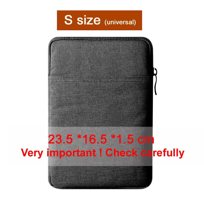 7-Dark Gray-ND Рукав сумка чехол для Amazon Kindle Fire/Kindle Fire HD 10 /Fire 7/HD 8 /HD6 HD8 HDX 7 8,9/Paperwhite 1/2/3/4 все чехол для планшета - Цвет: 7-Dark Gray-ND