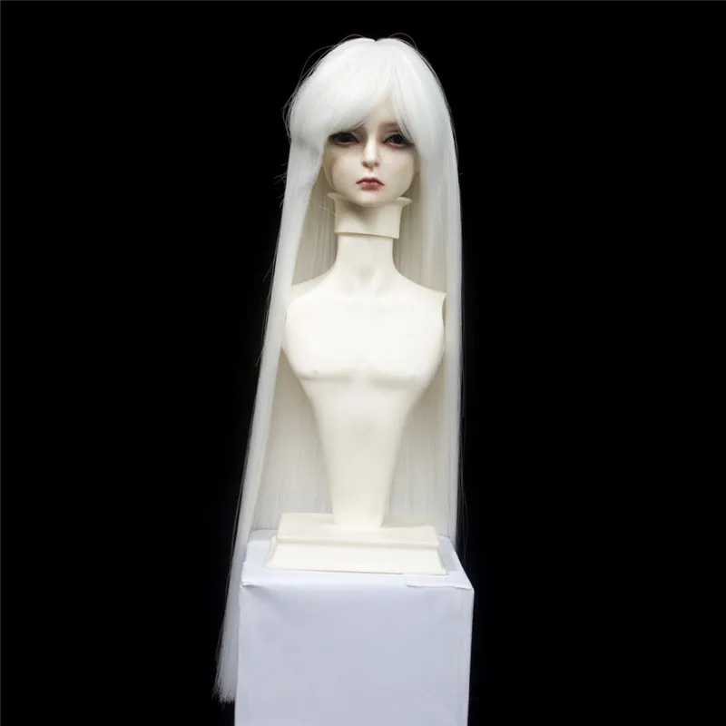 Размер 1/6 1/4 1/3 парики для шарнирных кукол длинные прямые коричневые хаки белые черные парики волосы для SD/BJD куклы высокотемпературное синтетическое волокно
