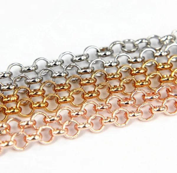 Винни Дизайн ювелирные изделия 70 см Медь звено цепи с застежкой омар цвет