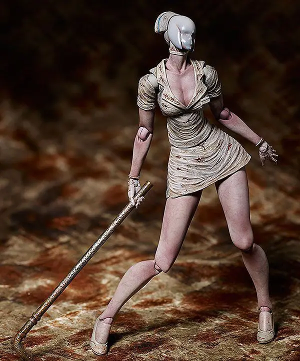 Сайлент Хилл 2 фигурка Figma SP061 Пирамида голова пузыря медсестры 15 см ПВХ куклы