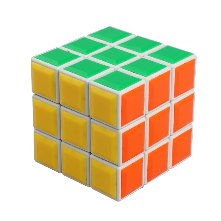 3x3x3 Stickerless головоломки Скорость нео кубы 56 мм классические развивающие