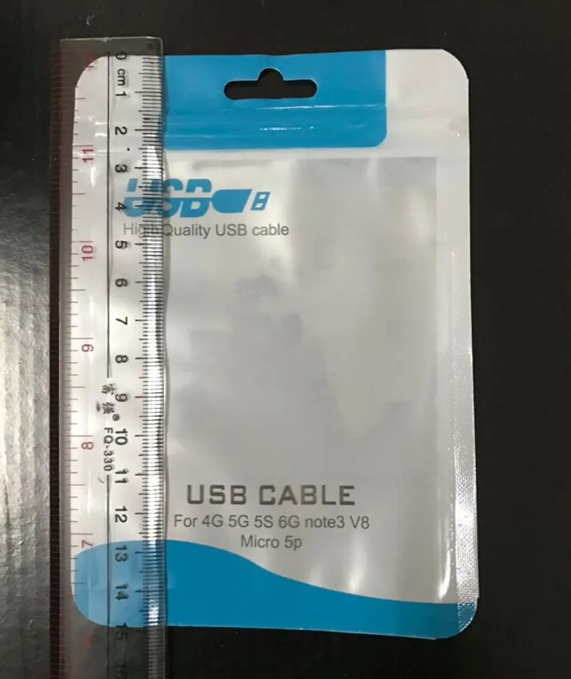 Пластиковый пакет с застежкой для розничной продажи повесить отверстие поли