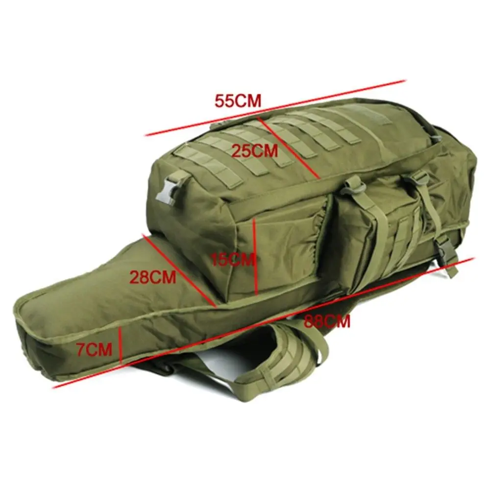 Кишу 60Л Уличный Военный Рюкзак Пакет Рюкзак тактическая сумка для охоты, стрельбы, кемпинга, треккинга, походов, путешествий.