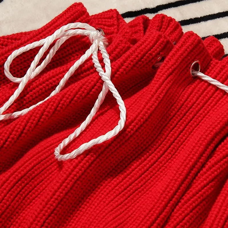 TWOTWINSTYLE Slash средства ухода за кожей шеи свитер женский с открытыми плечами