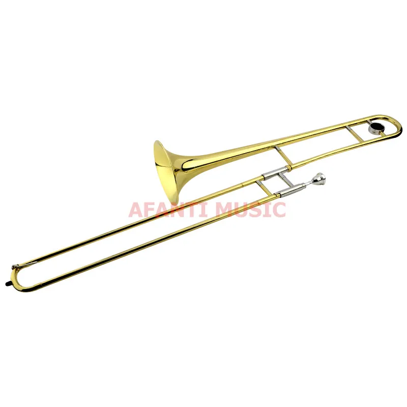 

Afanti Music Bb tone / Yellow Brass / Gold finish Trombone (ATB-114)