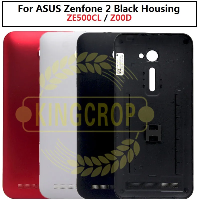 Гарантия новый корпус для ASUS Zenfone 2 ZE500CL Z00D задняя крышка запасные части|back