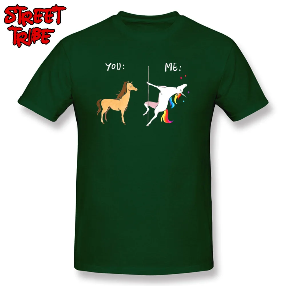 Забавная футболка потрясающая Мужская Футболка Me Unicorn You Horse хип хоп для танцев на