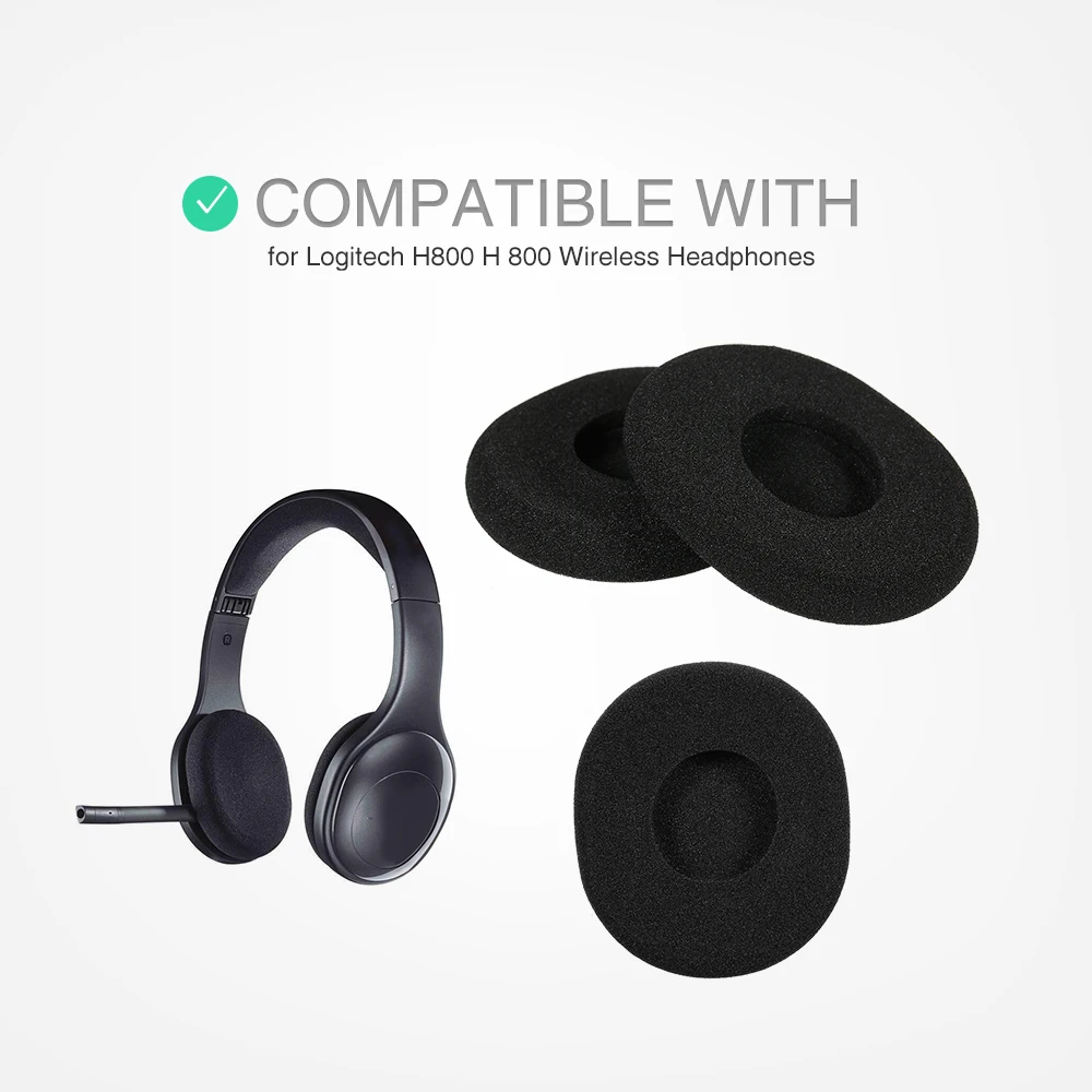 Сменные амбушюры подушка из мягкой пены для logitech H800 H 800 беспроводные