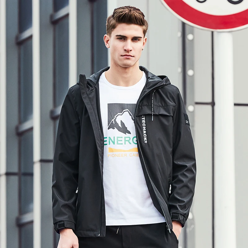Пионерский лагерь Новинка весны куртка мужская брендовая одежда модная с