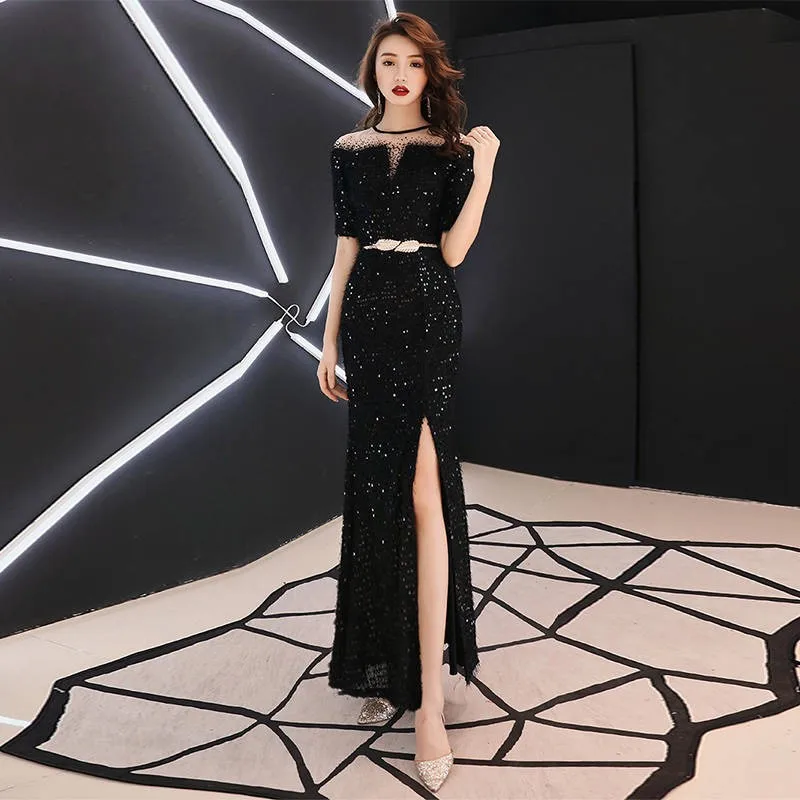

Oriental Women Dress Fashion Chinese Style Lady Party Cheongsam Female Elegant Long Qipao Sexy Slim Wedding Gowns Vestido S-XXL