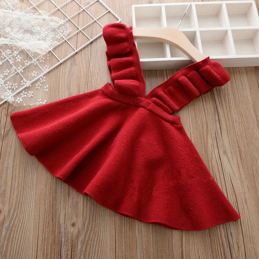 2018 Promotion Vestidos Mujer Aile Rabbit Autumn Girls Dress Girl Clothing Knit Sweater Kids For Robe Fille Beautiful | Детская одежда