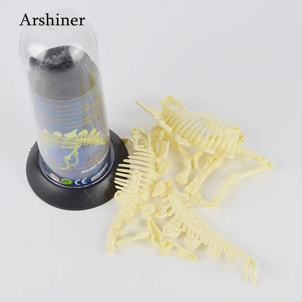 DIY Дети 3D деревянные пазлы динозавр животное модель самолета Сборка строительные