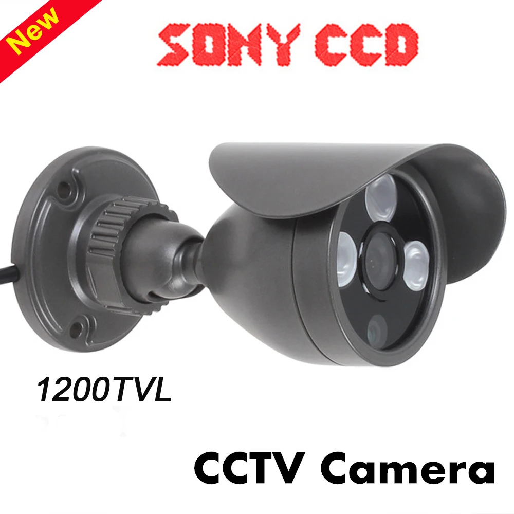HD 1200TVL ИК светодиоды CCTV камера Домашняя безопасность день/ночь Водонепроницаемая
