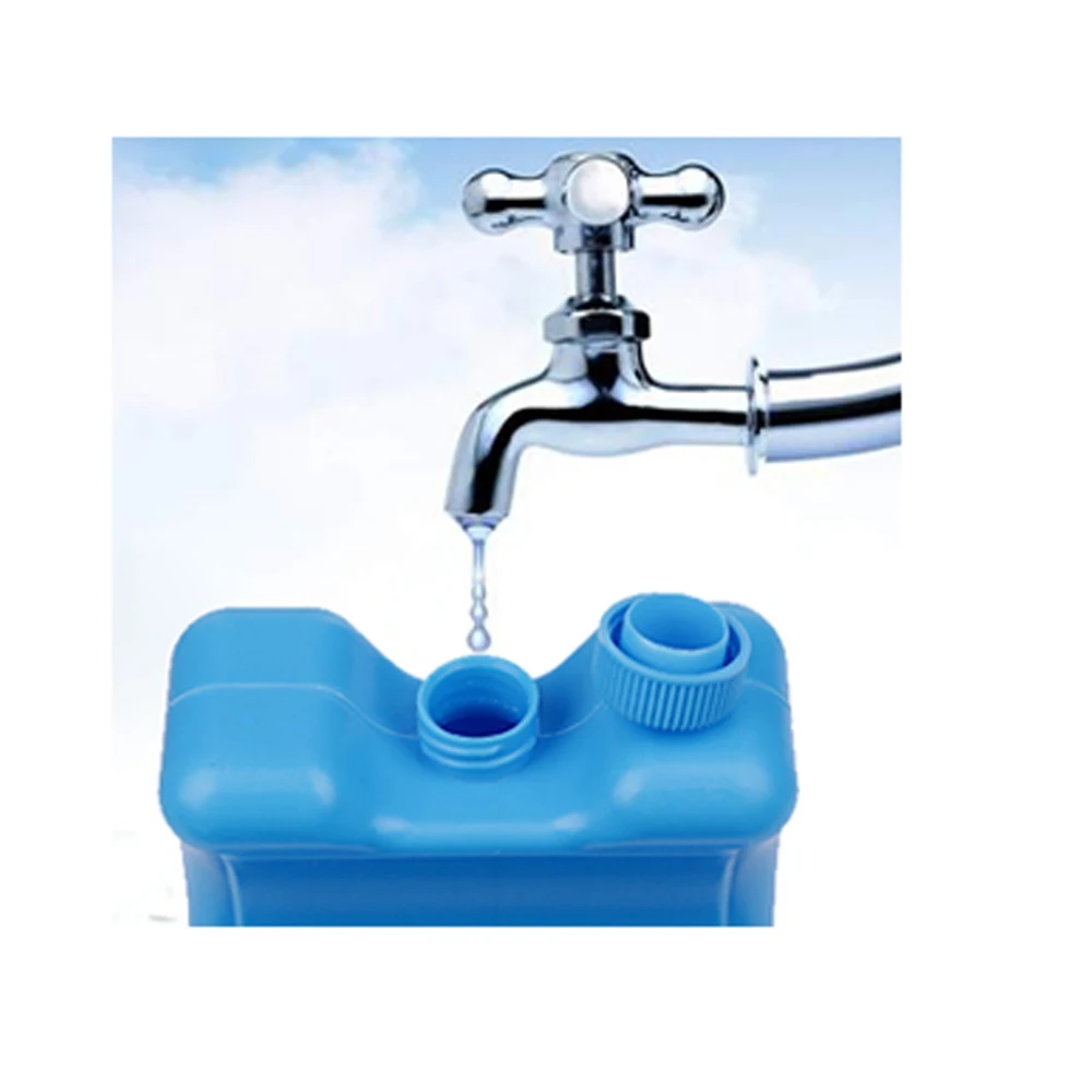 Повторно использованный холодильник с волнами сумка Borsa Frigo Termica синяя Термосумка