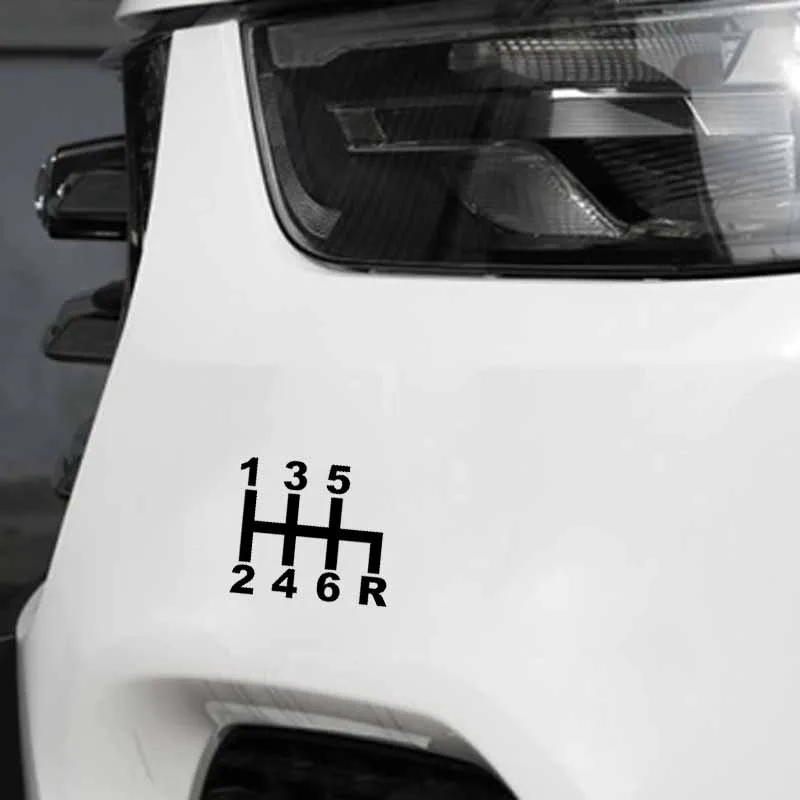 YJZT 15 6 см * 13 5 переключение передач автомобильная наклейка индивидуальная